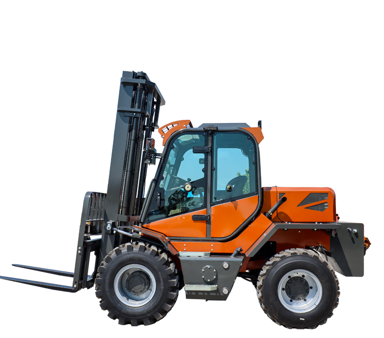 煙臺一體式越野叉車（YW35T）